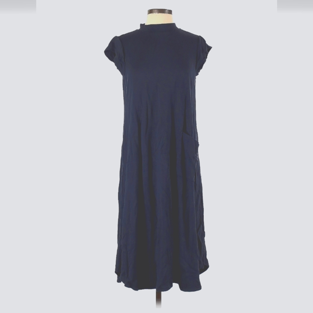 Maeve by Anthropologie Long Mock Neck Dress Size Small